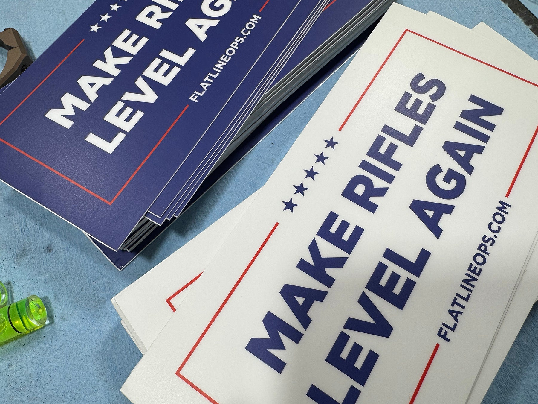 MAKE RIFLES LEVEL AGAIN STICKER