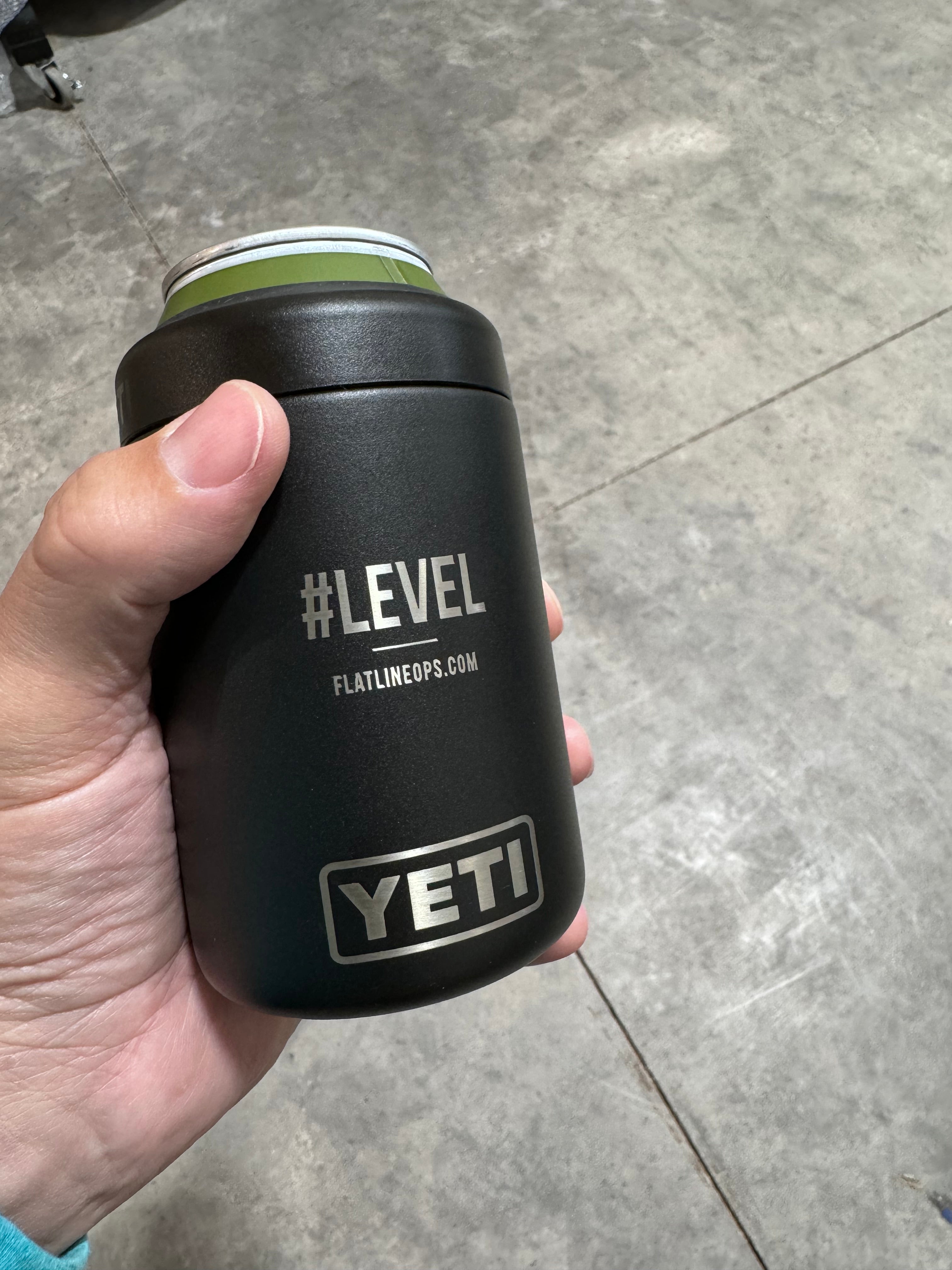 FLATLINE OPS / YETI 12oz Colster can cooler